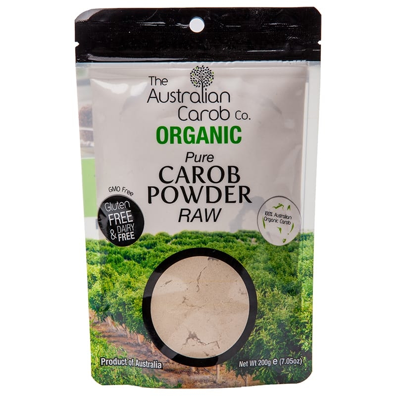 Organic Pure Raw Carob Powder