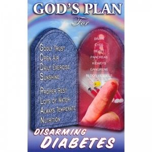 God's Plan for Disarming Diabetes Front