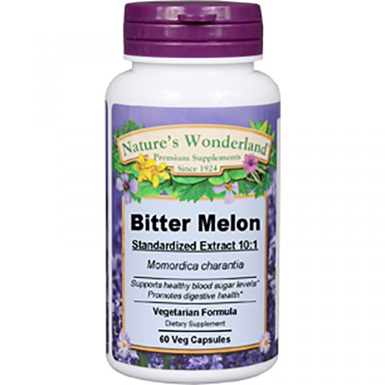 Bitter Melon Standardized Extract 550 mg, 60 Veg Capsules (Nature's