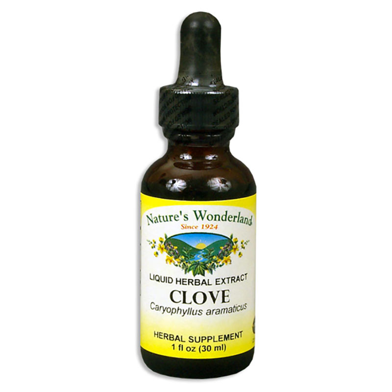 Cloves Liquid Extract, 1 fl oz / 30ml (Nature's Wonderland)