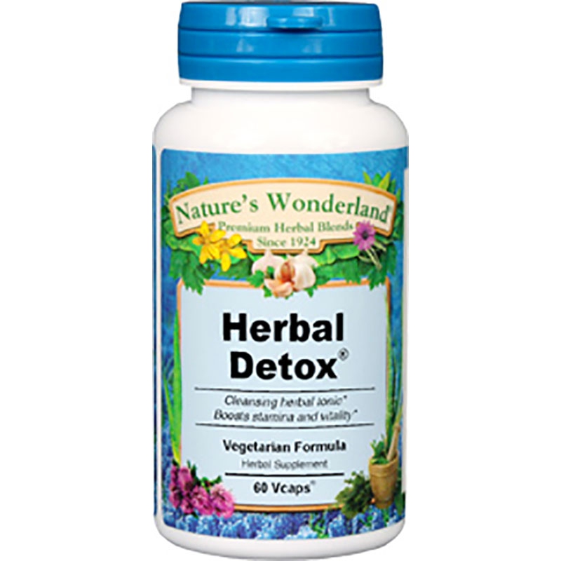 Herbal Detox 475 mg, 60 Vcaps (Nature's Wonderland)