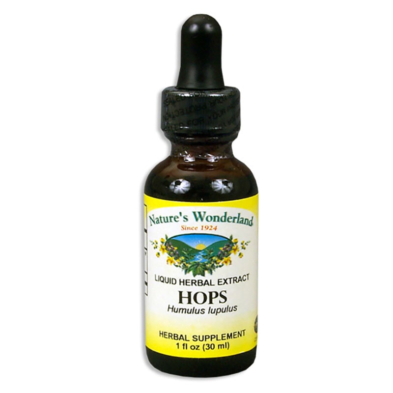 Hops Liquid Extract, 1 fl oz / 30ml (Nature's Wonderland)