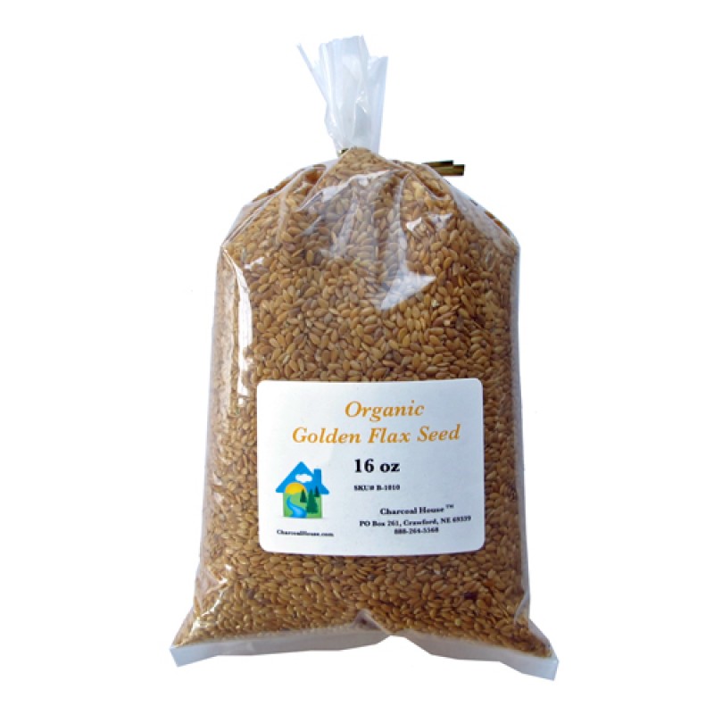 Organic Flax Seed (to make Charcoal Jelly) Homeward Publishing Ministries