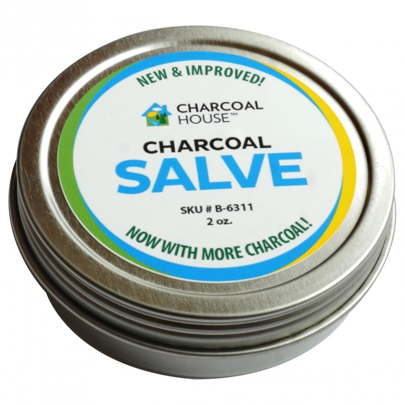 Charcoal Salve Tin