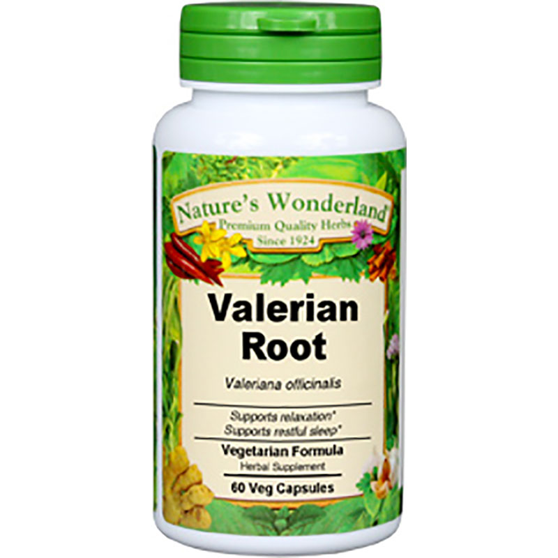 Valerian Root Capsules 575 mg, 60 Vcaps Homeward Publishing Ministries