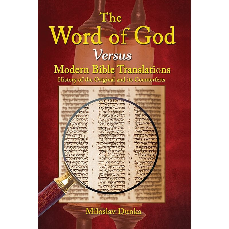 The Word of God Versus Modern Bible Translations Front